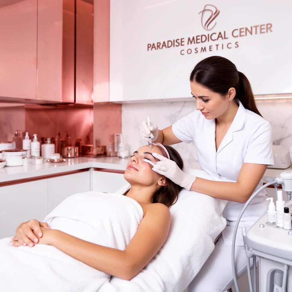 Aesthetic consultation for Botox and dermal fillers at Paradise Dermatology