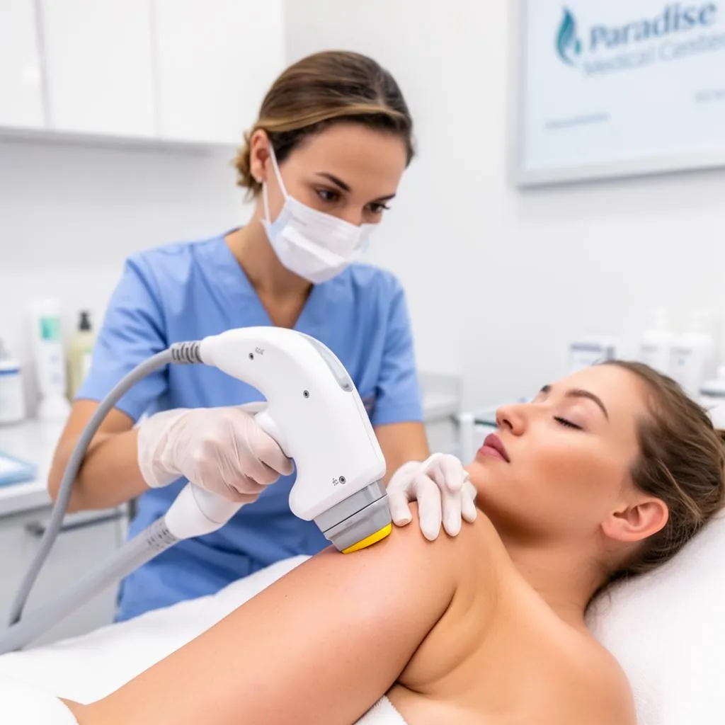 Affordable laser hair removal with financing at Paradise Medical Center Miami