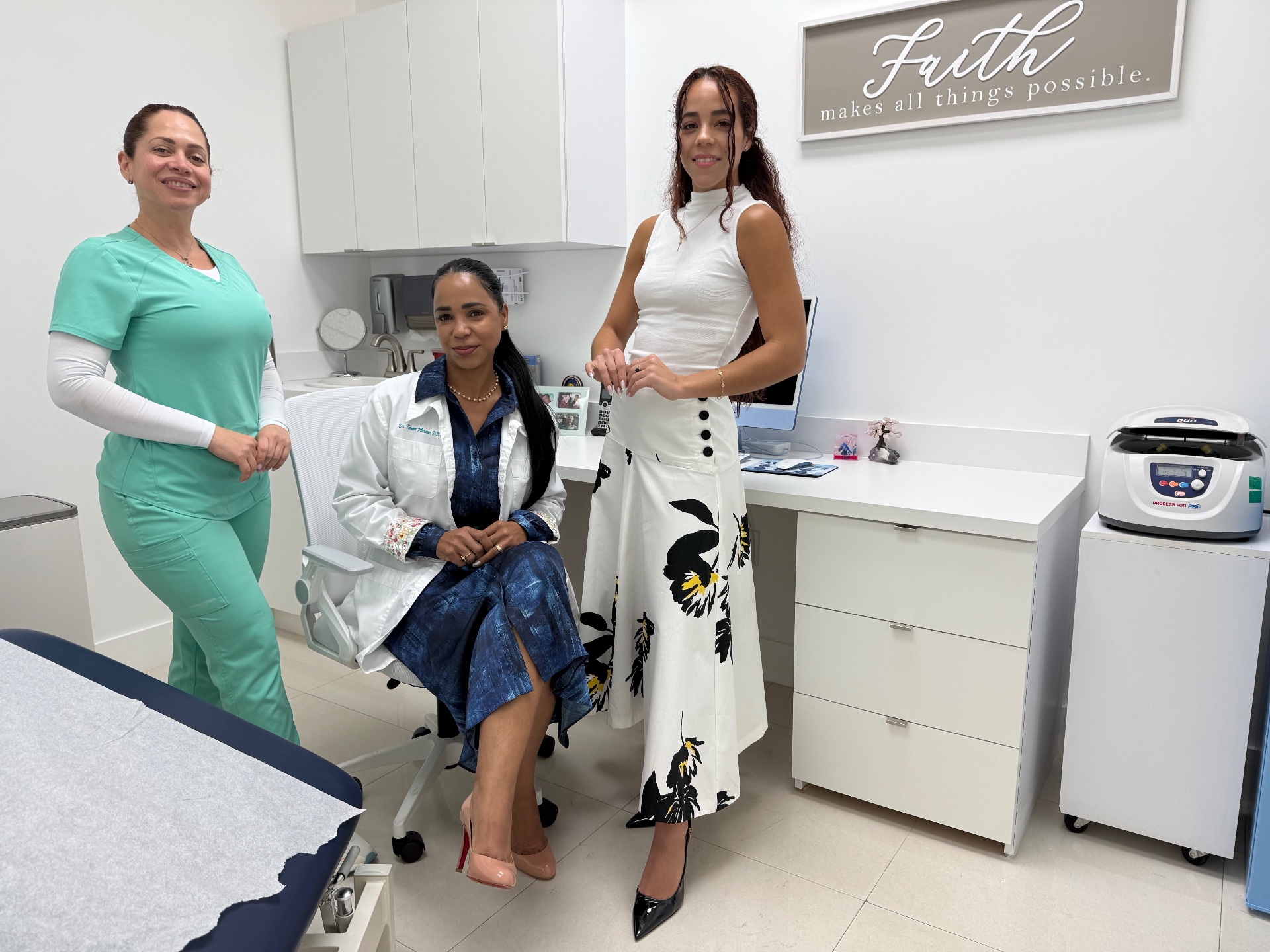 Paradise Medical Center dermatology team in clinic